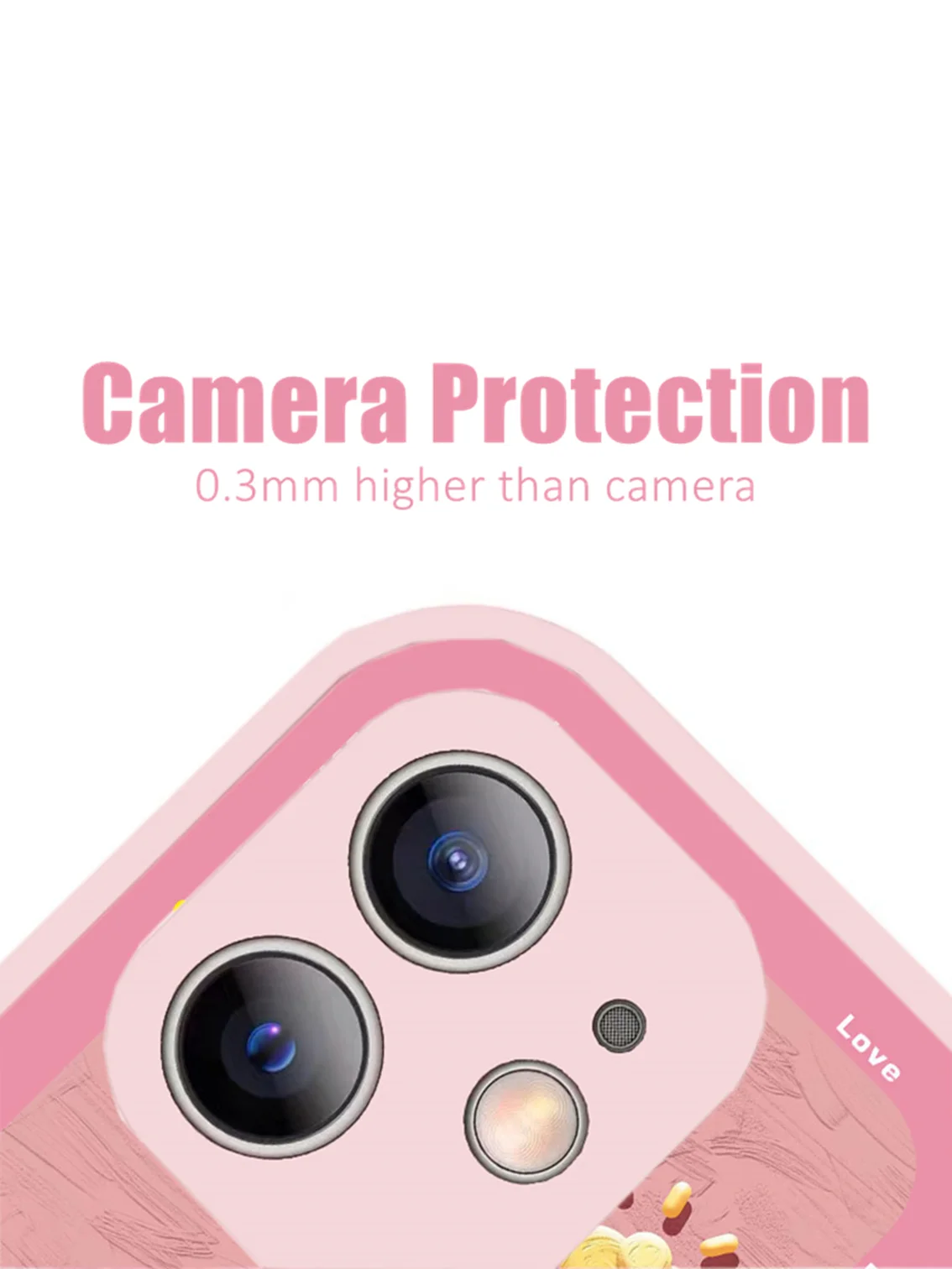 Милый Подарок для девочек, Розовый светодиодный Чехол Для Телефона из Закаленного Стекла с Подсветкой для Xiaomi 11 12 13 Mix 2 3 4 Max 2 3 Pro Lite Ultra Изображение 1