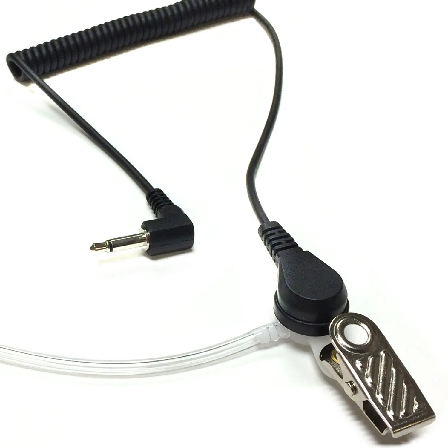 Новый 1 контактный 2,5 мм скрытый акустический трубчатый наушник, наушники с плотным звуком, воздушная трубка, Гарнитура, кабель для наушников для Motorola 2way Radio Изображение 4