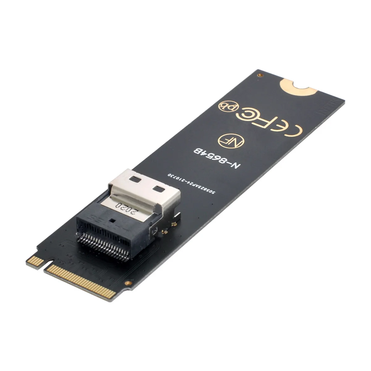 Комплект CYSM U.2 U2 SFF-8639 для подключения M-Key NVME к SSD-адаптеру SFF-8654 Slimline SAS PCIe SSD для материнской платы Изображение 0