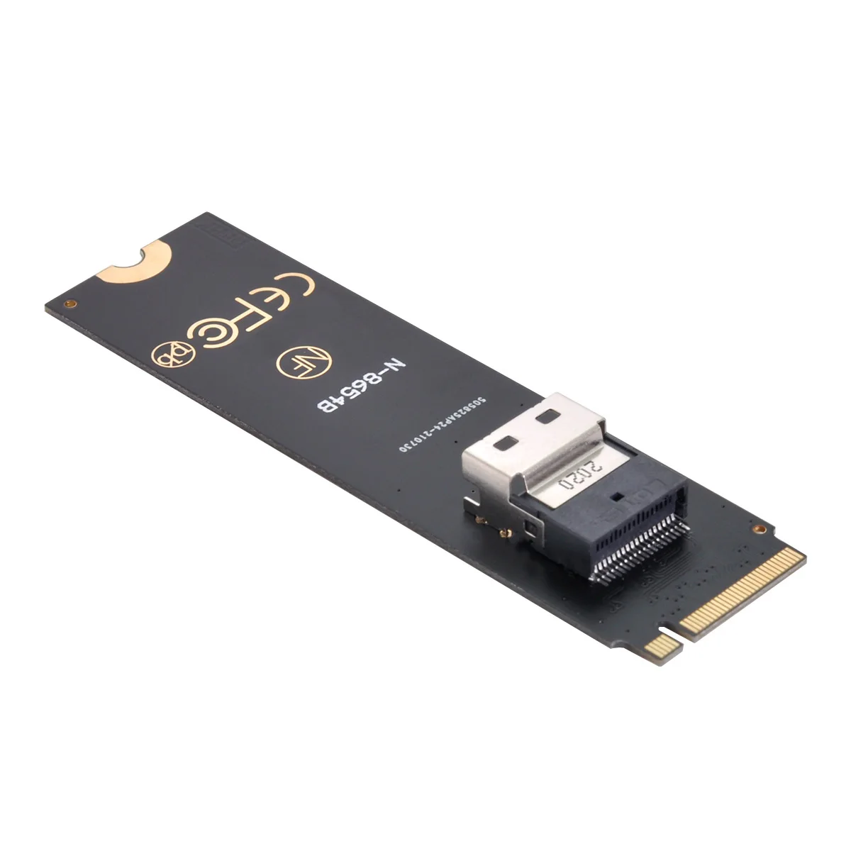 Комплект CYSM U.2 U2 SFF-8639 для подключения M-Key NVME к SSD-адаптеру SFF-8654 Slimline SAS PCIe SSD для материнской платы Изображение 3