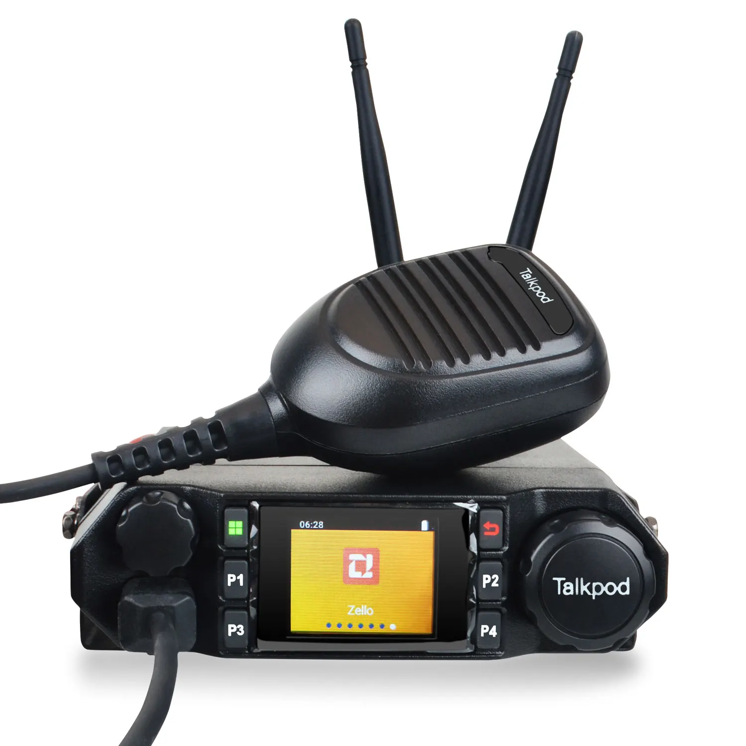 SOCOTRAN S86 PTT Net Мобильное PoC-радио 4G GPS Wifi Sim-карта Функция Bluetooth IP54 Водонепроницаемое мобильное автомобильное радио Изображение 0