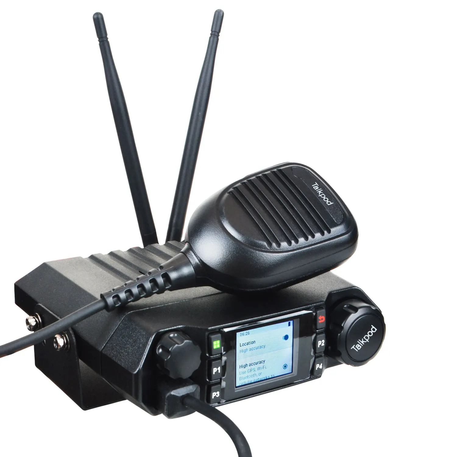 SOCOTRAN S86 PTT Net Мобильное PoC-радио 4G GPS Wifi Sim-карта Функция Bluetooth IP54 Водонепроницаемое мобильное автомобильное радио Изображение 1