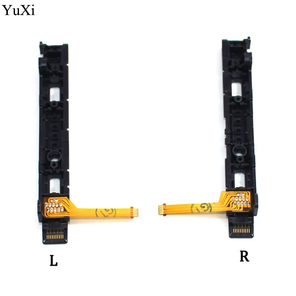 YuXi L R LR Slide Левый Правый Направляющий Рельс Для Замены консольной направляющей переключателя Nintend Для контроллера NS Joy-con Изображение 4