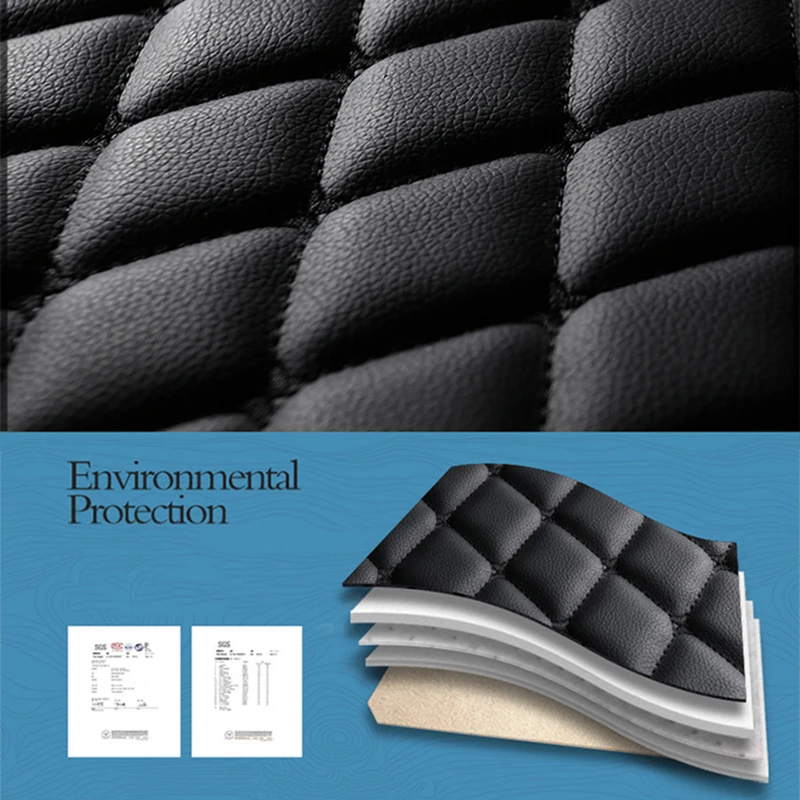 Изготовленные на заказ коврики для багажника автомобиля с полным покрытием Для грузового лайнера Jaguar E-PACE Автомобильные Аксессуары Автостайлинг интерьерный коврик Изображение 2