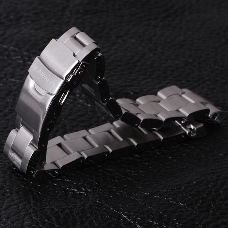 Высококачественная прочная нержавеющая сталь шириной 20 мм, матовый браслет для часов SUB Diver, пряжка для часов Heimdallr Water Ghost Watch Изображение 1