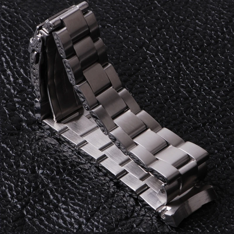 Высококачественная прочная нержавеющая сталь шириной 20 мм, матовый браслет для часов SUB Diver, пряжка для часов Heimdallr Water Ghost Watch Изображение 2