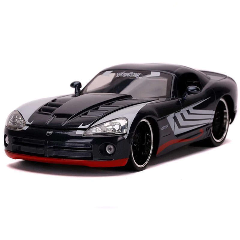 1:24 2008 Dodge Viper SRT10 Venom Суперкар Из Сплава Модель Автомобиля, Отлитая под давлением, Игрушечный Автомобиль, Имитирующие Автомобили, Игрушки, Коллекция детских подарков J201 Изображение 1