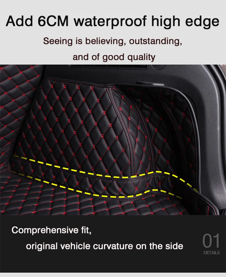 Полностью Закрытый Коврик для багажника автомобиля MERCEDES BENZ E-Class W213 E-Class Wagon E-Class coupeE Convertible Специальная накладка на заднюю дверь Изображение 0